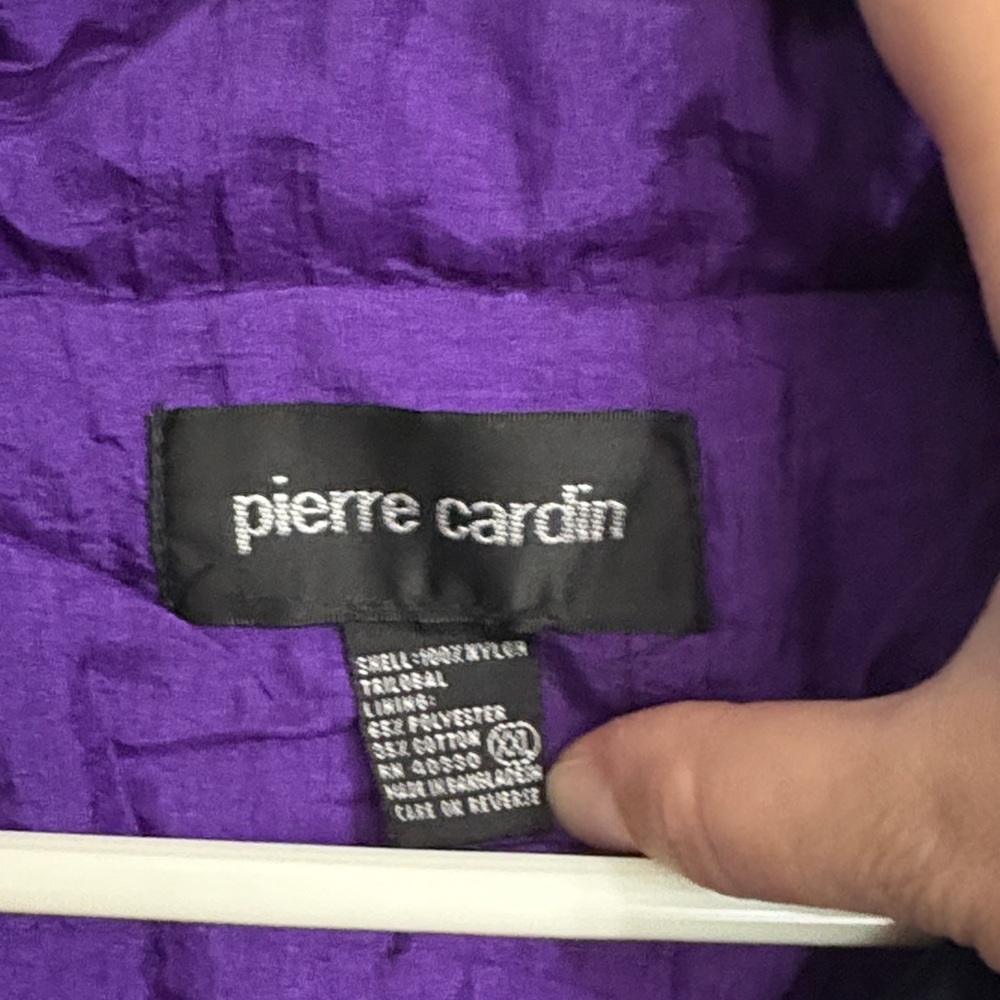 Vintage Pierre Cardin Multicolor Windbreaker Jacket - Picture 4 of 6